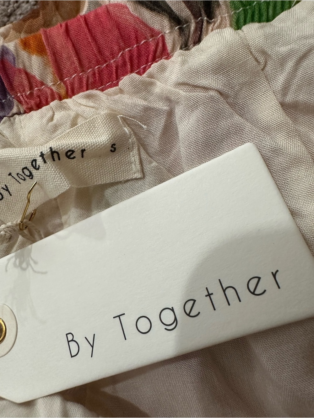 NWT By Together Palm Springs Maxi Skirt Size Small Cotton Blend $79 - Picture 7 of 10